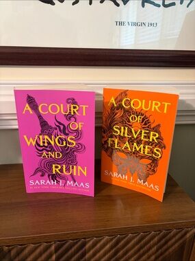 Sarah Maas books 4 & 5 in A Court of Thorns and Roses series